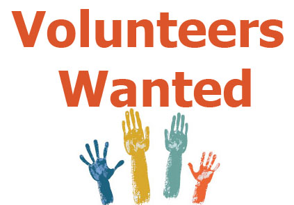 We are recruiting volunteers!