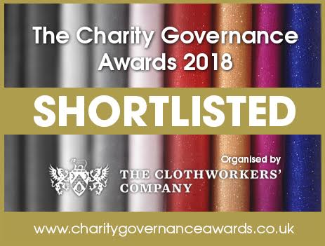 Jigsaw4u shortlisted for UK Charity Governance Awards 2018