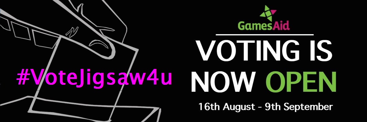 GamesAid 2018 – Vote Jigsaw4u